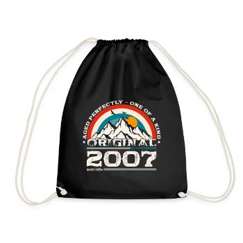 17th Birthday Legend November 2007 Volume 07 - Drawstring Bag - black - Front