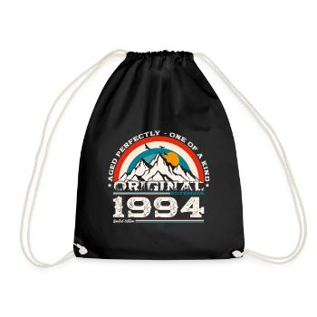 30th Birthday Original November 1994 Volume 94 - Drawstring Bag - black - Front