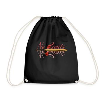 No Limits - Conception sans limites - Sac de sport léger - noir - Devant