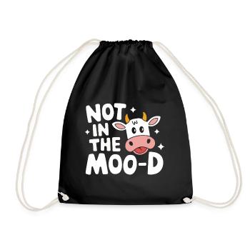 Éleveur de vaches Ferme Éleveur de vaches - Sac de sport léger - noir - Devant