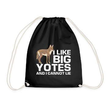 Conception de coyote pour les réacteurs de coyote - Sac de sport léger - noir - Devant