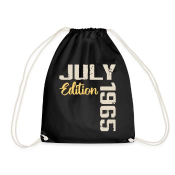 Juillet 1965 Chemise D’anniversaire Juillet 1965 - Sac de sport léger - noir - Devant