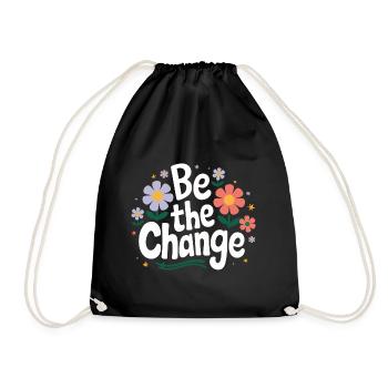 Altruisme Don désintéressé Donner d’école - Sac de sport léger - noir - Devant