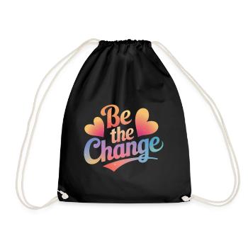 Altruismo Selfless Giving Giving School Spirit - Drawstring Bag - black - Front