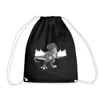Duck hunting duck hunting hunter duck duck hunter design - Drawstring Bag - black - Front