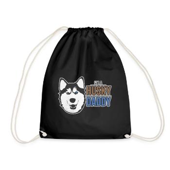 Husky - Turnbeutel - Schwarz - Vorne