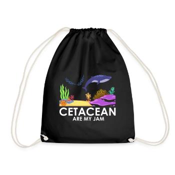 Zooologist Marine Biologist Marine Biology - Drawstring Bag - black - Front