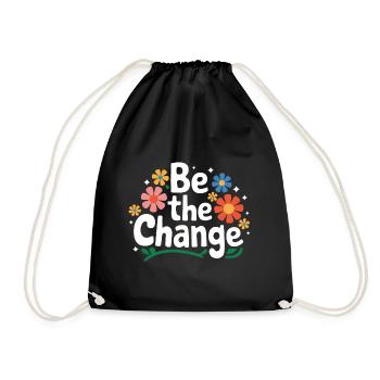 Altruismo Selfless Giving Giving School Spirit - Drawstring Bag - black - Front