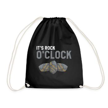Collecteurs minéraux et ventilateur de minéraux de minerais - Sac de sport léger - noir - Devant