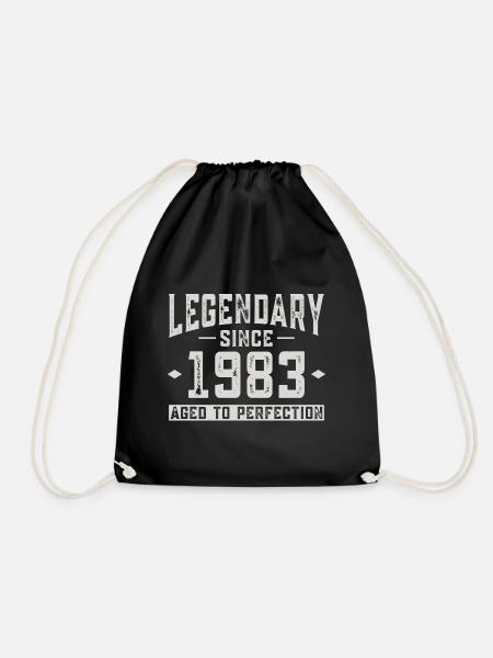 Legendär seit 1983 - Turnbeutel - Schwarz