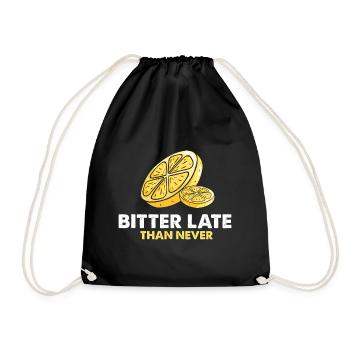 Lemonade Zitrone Limonade Limonaden Stand Design - Turnbeutel - Schwarz - Vorne