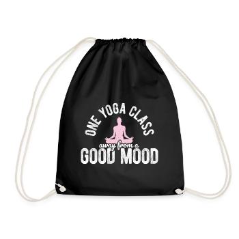 Yogalehrer Spruch Für Yogi Yoga - Turnbeutel - Schwarz - Vorne