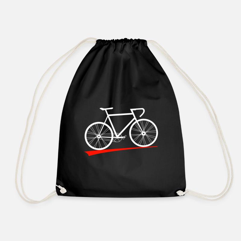 Fahrrad - Turnbeutel - Schwarz