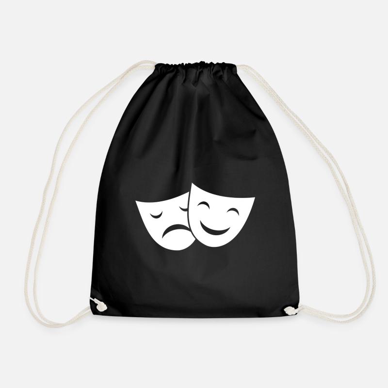 Masken - Turnbeutel - Schwarz
