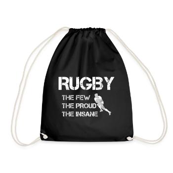 Rugby Rugby - Turnbeutel - Schwarz - Vorne