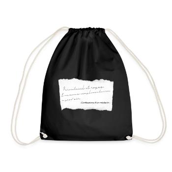 Confessions d'un médecin – Humour médical - Sac de sport léger - noir - Devant