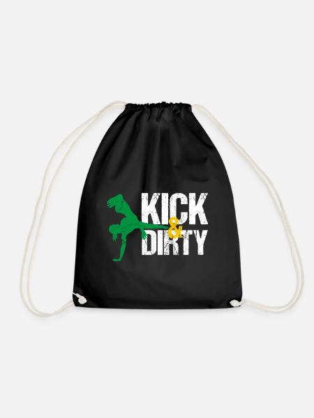 Capoeira for Mixed Martial Arts and Kickboxing - Drawstring Bag - black