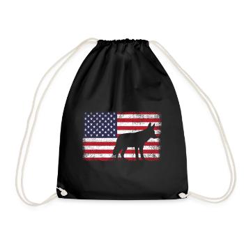 Conception de chasseur de coyote pour la chasse au coyote - Sac de sport léger - noir - Devant