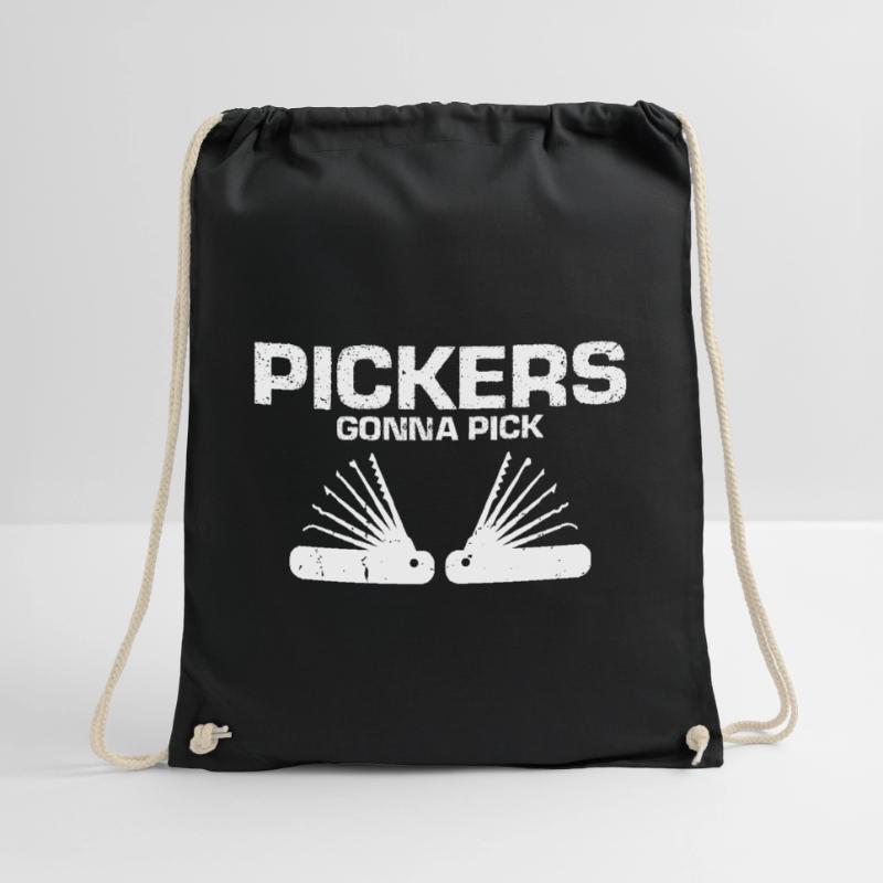 Conceptions de service de déverrouillage Lockpicking Lock Picking Sac de sport léger