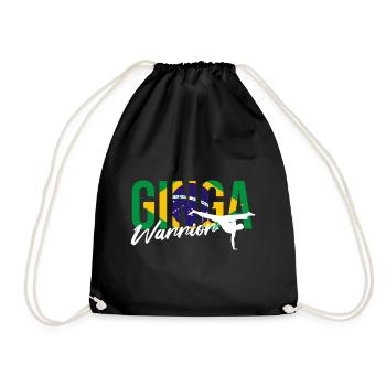 Dicton de danse afro-brésilienne pour la Capoeira - Sac de sport léger - noir - Devant