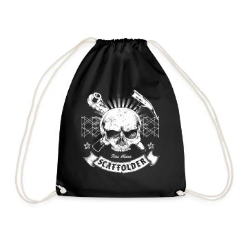 Échafaudages - Sac de sport léger - noir - Devant
