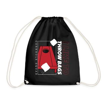 Comme lancer des sacs, Ironic Sack Tossing - Sac de sport léger - noir - Devant