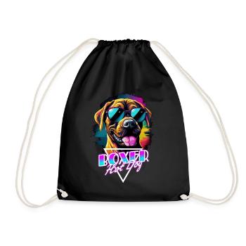 Chemise Retro Wave Boxer Hot Dog - Sac de sport léger - noir - Devant