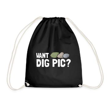 Collecteurs minéraux et ventilateur de minéraux de minerais - Sac de sport léger - noir - Devant