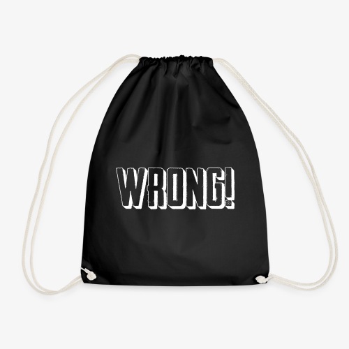 Wrong Men - Drawstring Bag