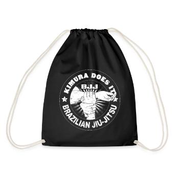 Brazilian Jiu-Jitsu Kimura - Turnbeutel - Schwarz - Hinten