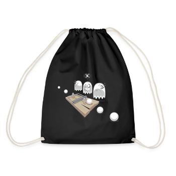 Catch Pac! - Drawstring Bag - black - Back