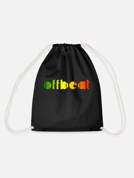 Offbeat, Reggae music - Turnbeutel - Schwarz