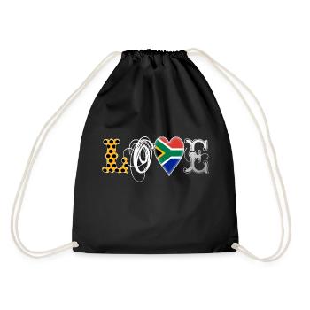 Amour Afrique du Sud White - Sac de sport léger - noir - Dos