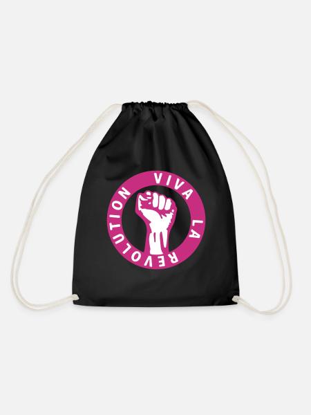 Viva La Revolution - Sac de sport léger - noir