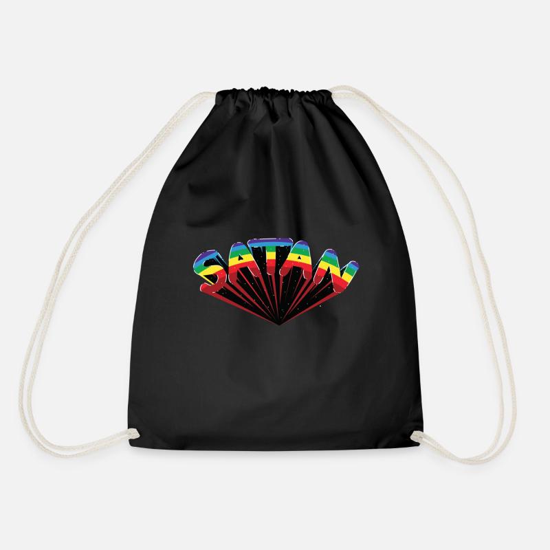 Satan - Drawstring Bag - black