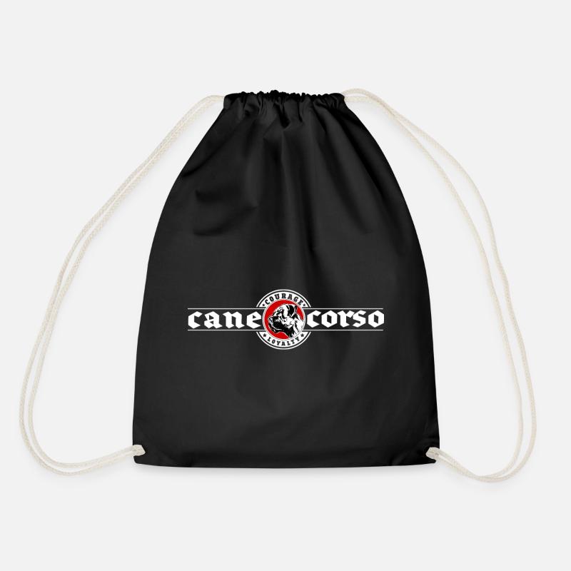 Cane Corso - Turnbeutel - Schwarz
