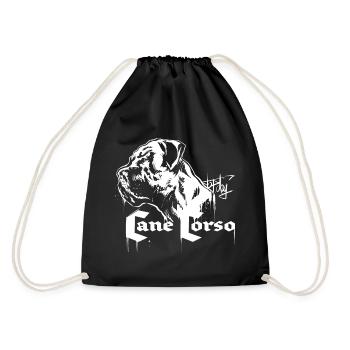 Cane Corso - Sac de sport léger - noir - Dos