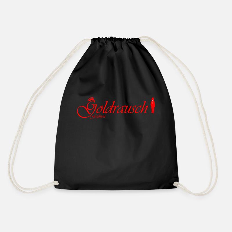 wicked young - Drawstring Bag - black