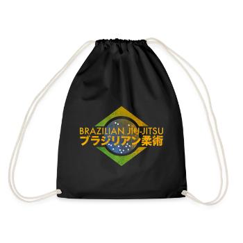 Brazilian Jiu-Jitsu Couleurs Brésil - Sac de sport léger - noir - Dos