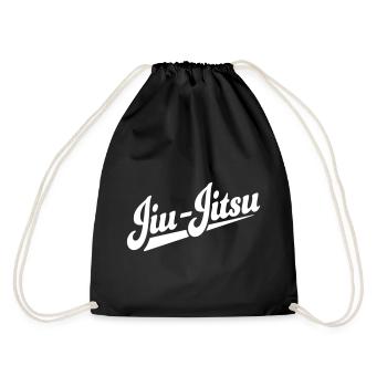 jiu-jitsu - Drawstring Bag - black - Back