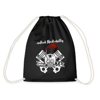 ... rockabilly encré, rockabella, psychobilly. - Sac de sport léger - noir - Dos