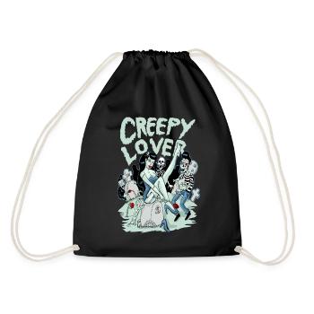 creepylover - Sac de sport léger - noir - Dos