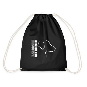 FLAT COATED RETRIEVER PROFIL - Turnbeutel - Schwarz - Hinten