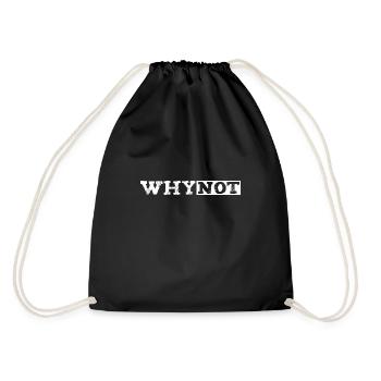 Why not quote - Sac de sport léger - noir - Dos