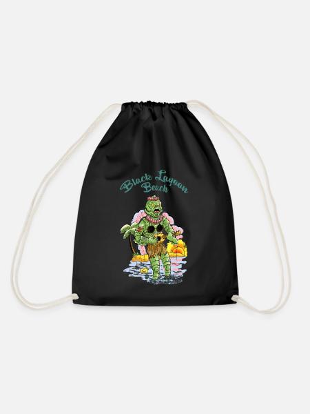 vahinedulagoon - Drawstring Bag - black