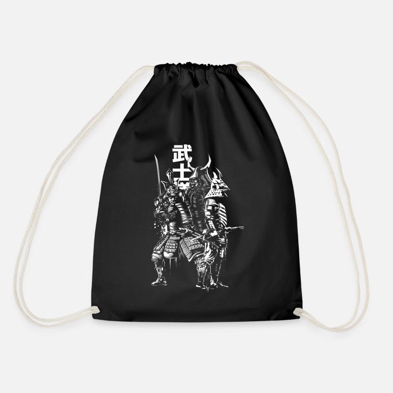 Samurai - Turnbeutel - Schwarz