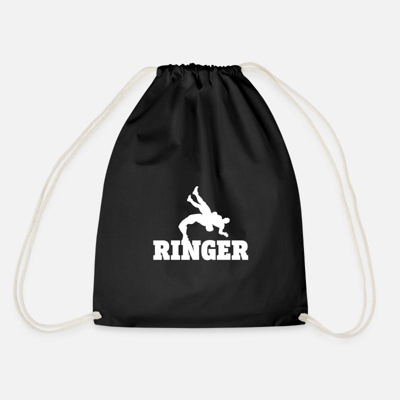 Ringen - Turnbeutel - Schwarz