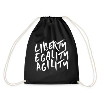 Liberty Egality Agility - Tote Bag - Sac de sport léger - noir - Dos