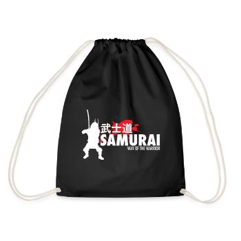 samouraï - Sac de sport léger - noir - Dos