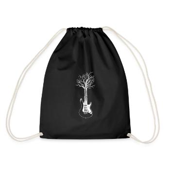 guitare - Sac de sport léger - noir - Dos